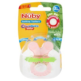 nuby teether chewbies